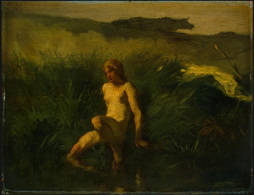 Jean-Franc Millet The bather